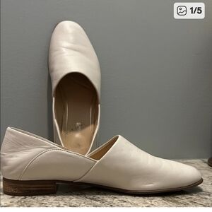 Women's Leather Clarks Flats